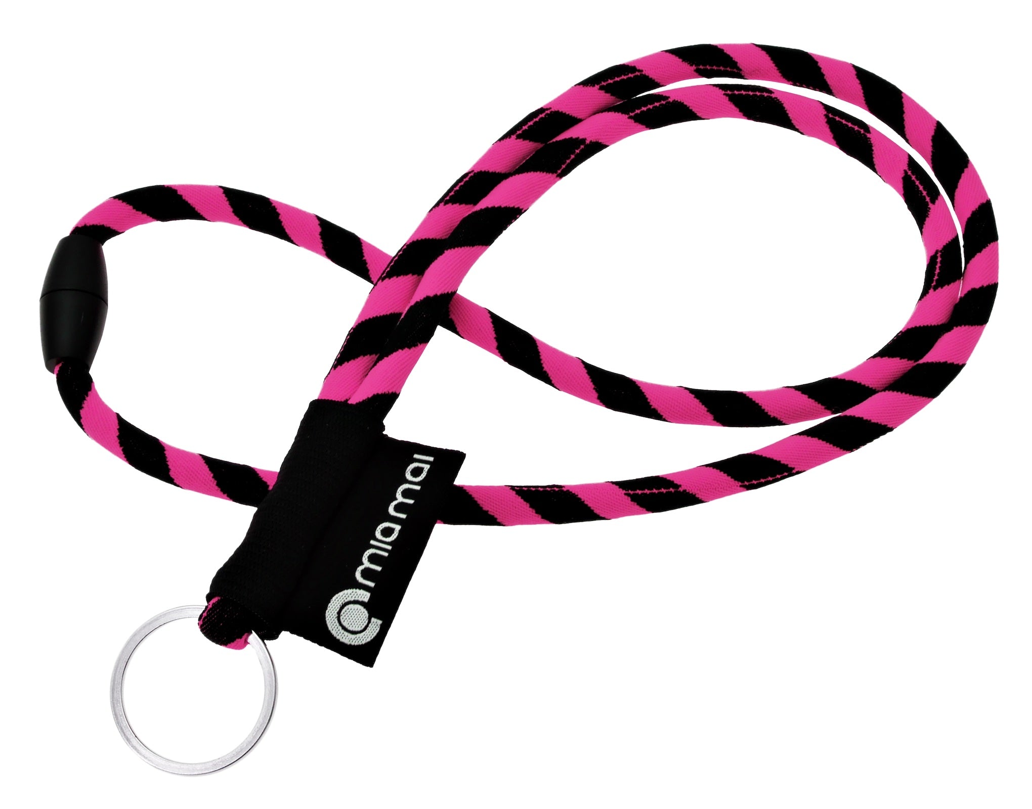 Original mia mai Schlüsselband - 45 cm Lanyard pink