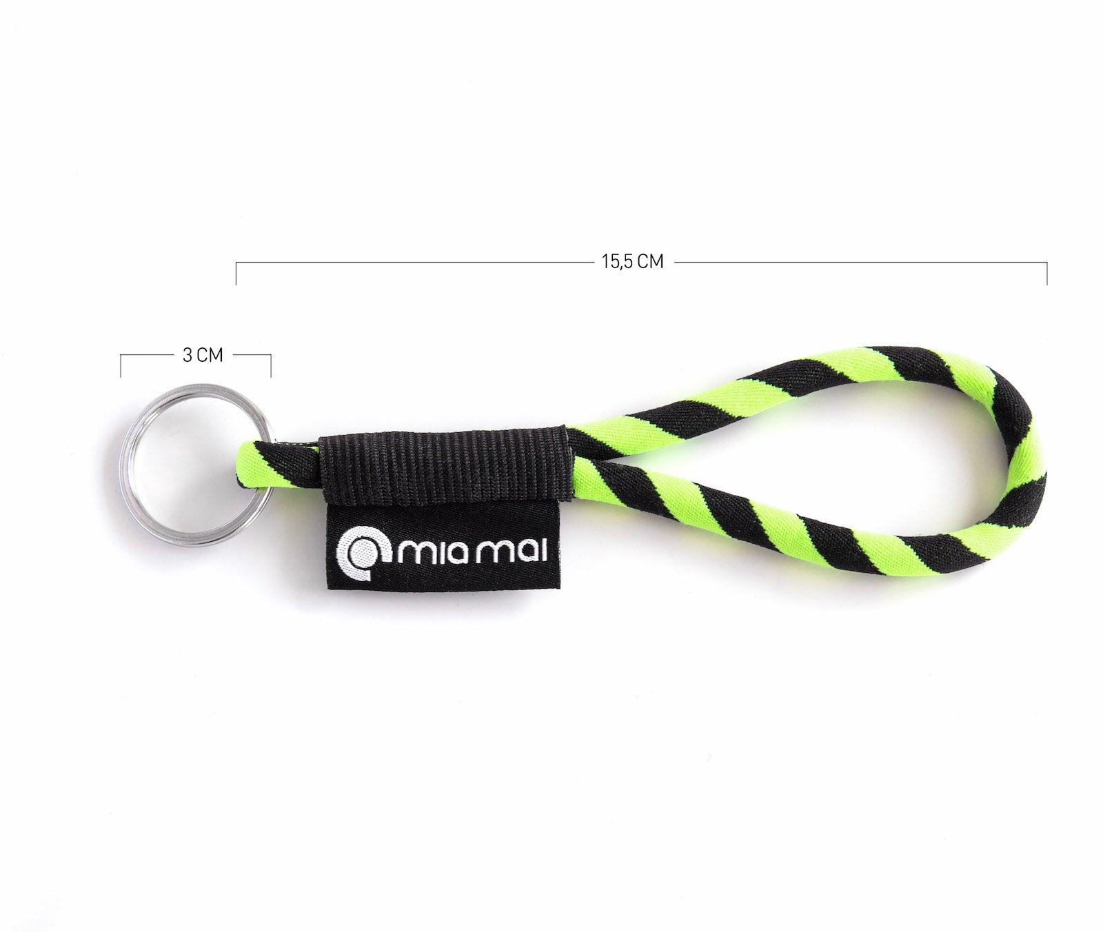 mia mai Tubular Schlüsselband 15 cm