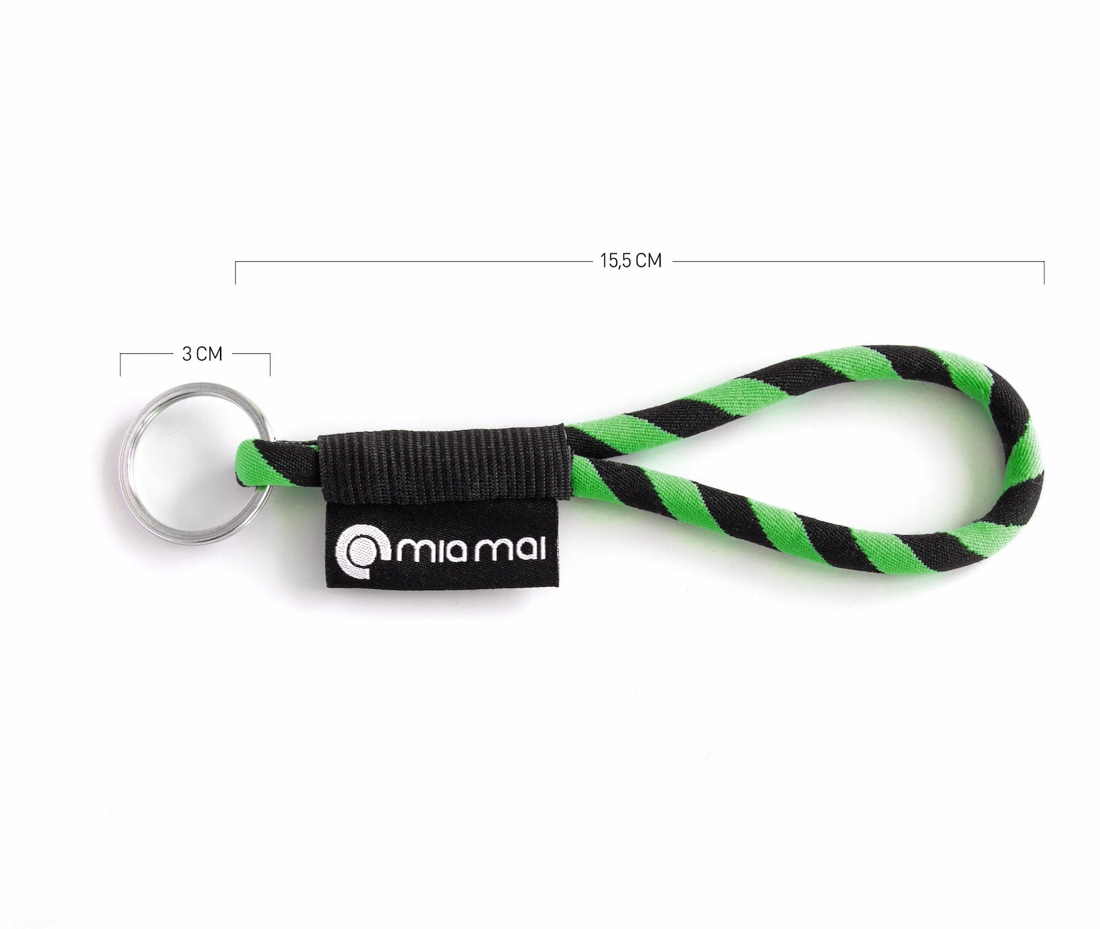 mia mai Tubular Schlüsselband 15 cm