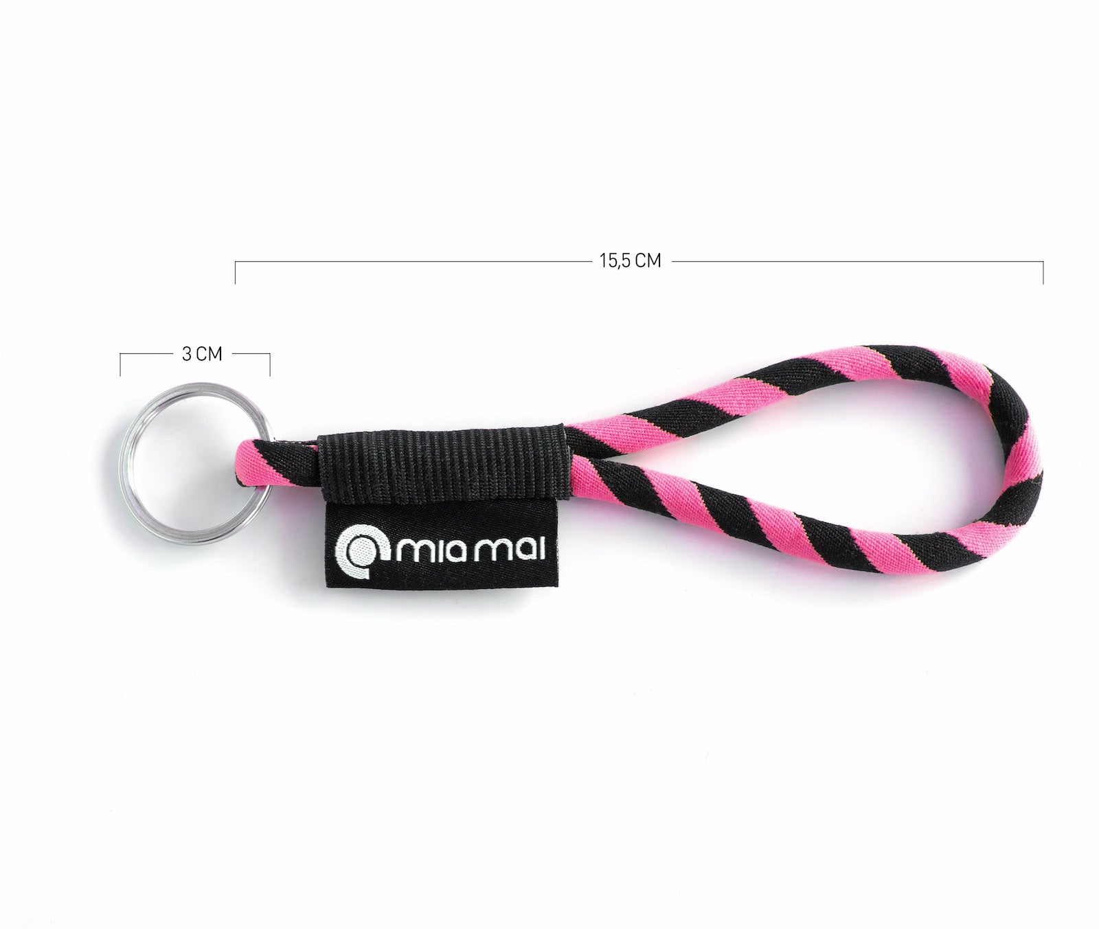mia mai Tubular Schlüsselband 15 cm