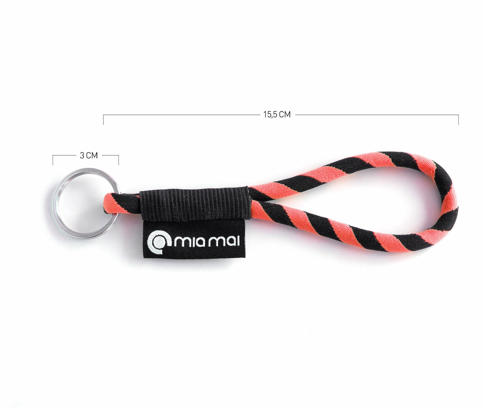 mia mai Tubular Schlüsselband 15 cm