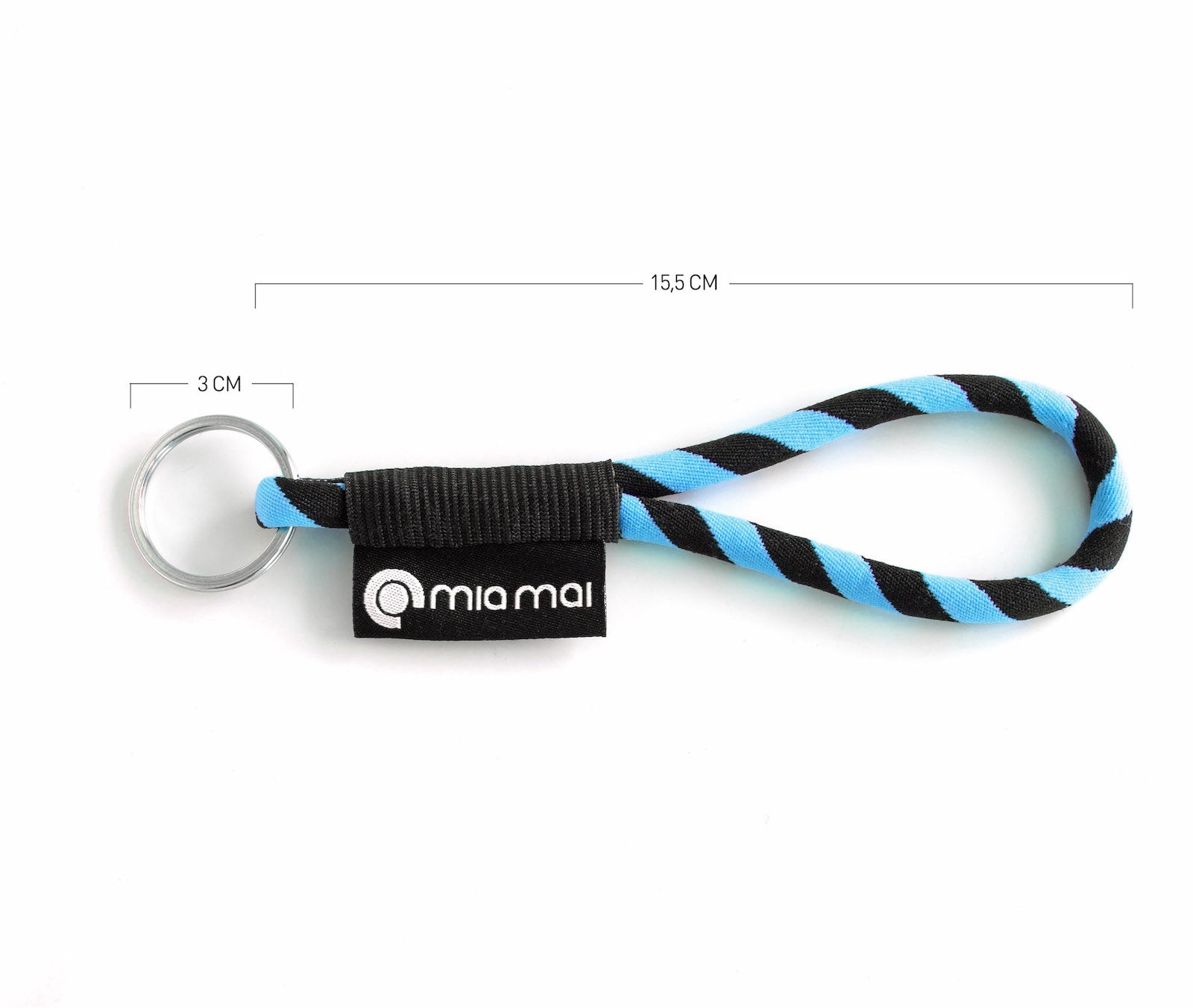 mia mai Tubular Schlüsselband 15 cm