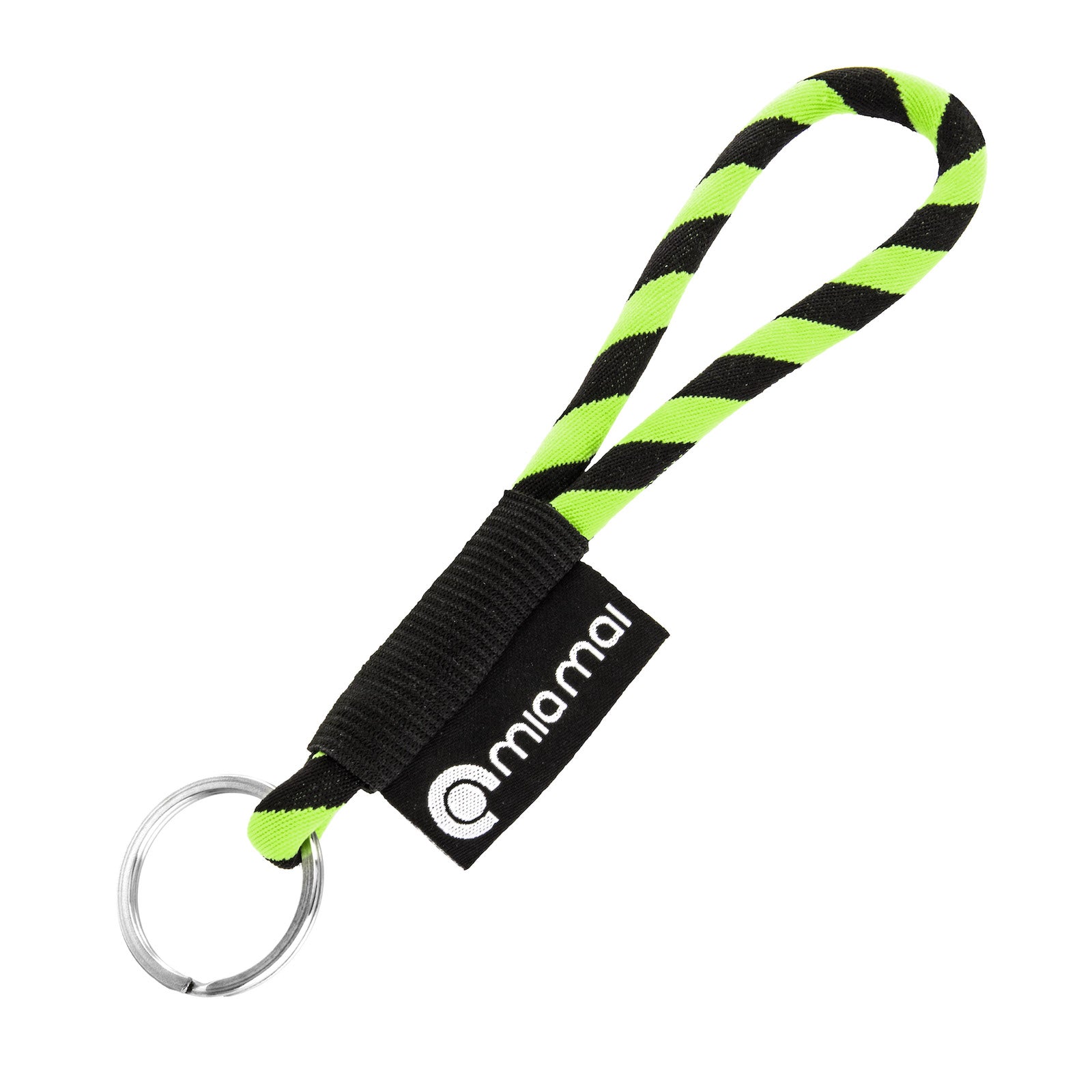 mia mai Tubular Schlüsselband 15 cm - alle gelb