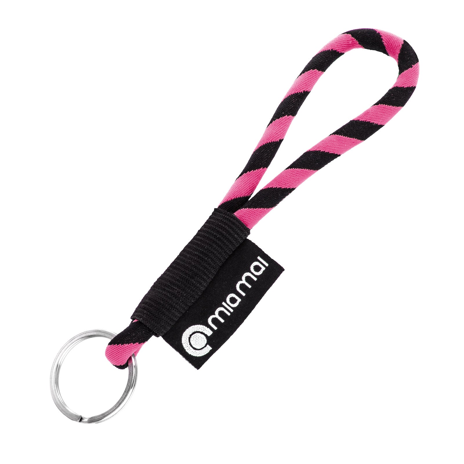 mia mai Tubular Schlüsselband 15 cm - pink