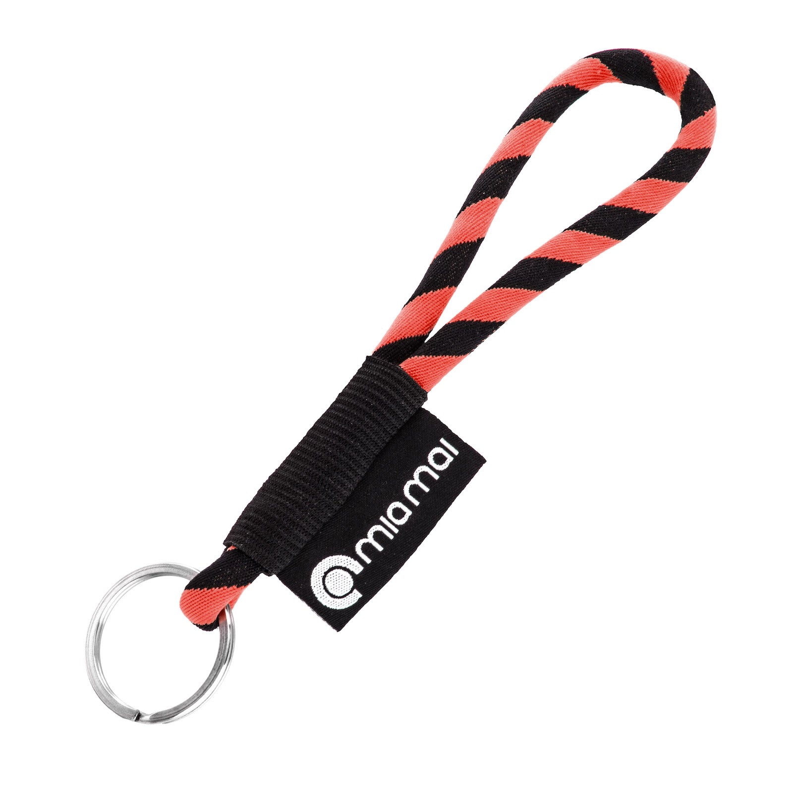 mia mai Tubular Schlüsselband 15 cm - rot