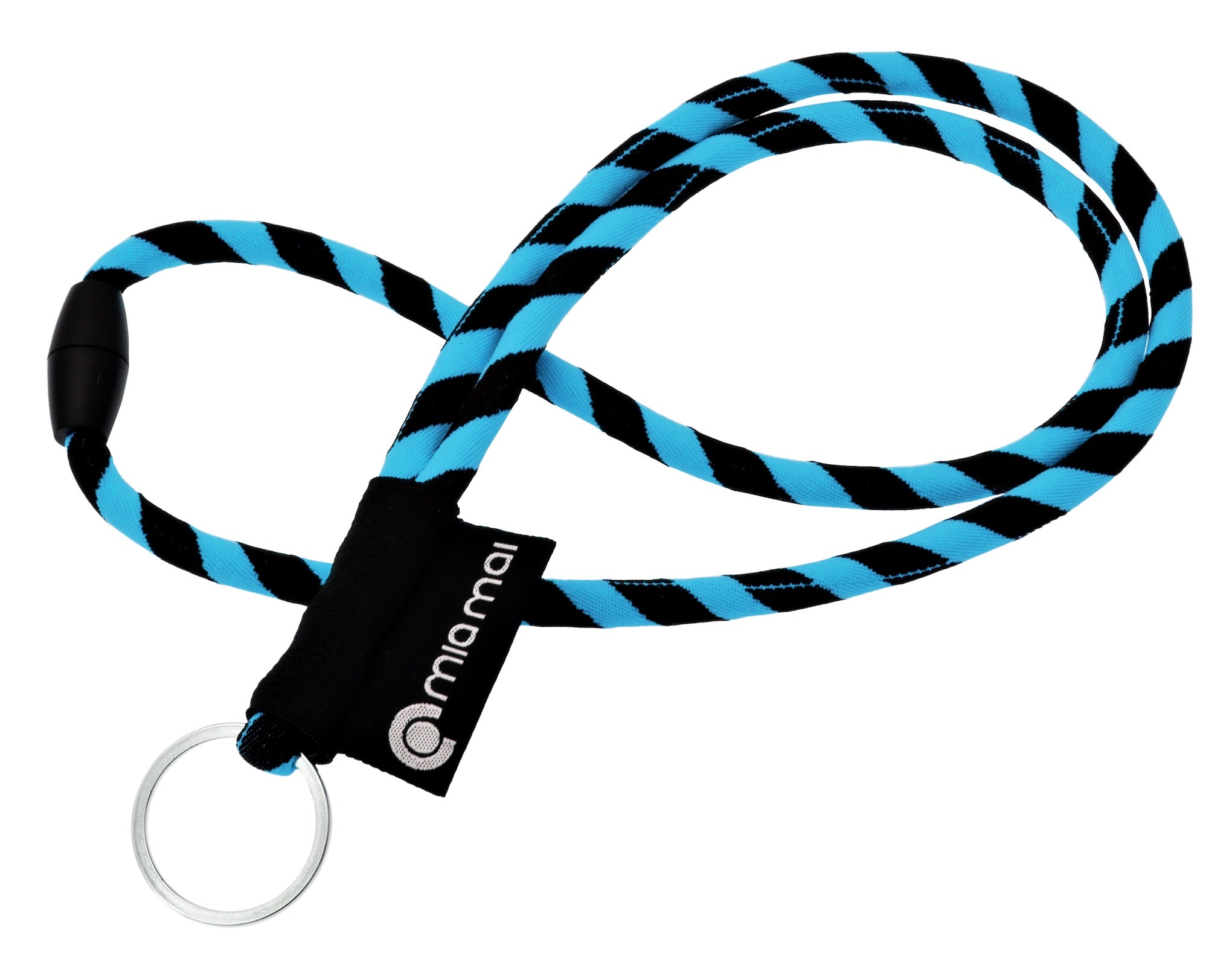 Original mia mai Schlüsselband - 45 cm Lanyard blau