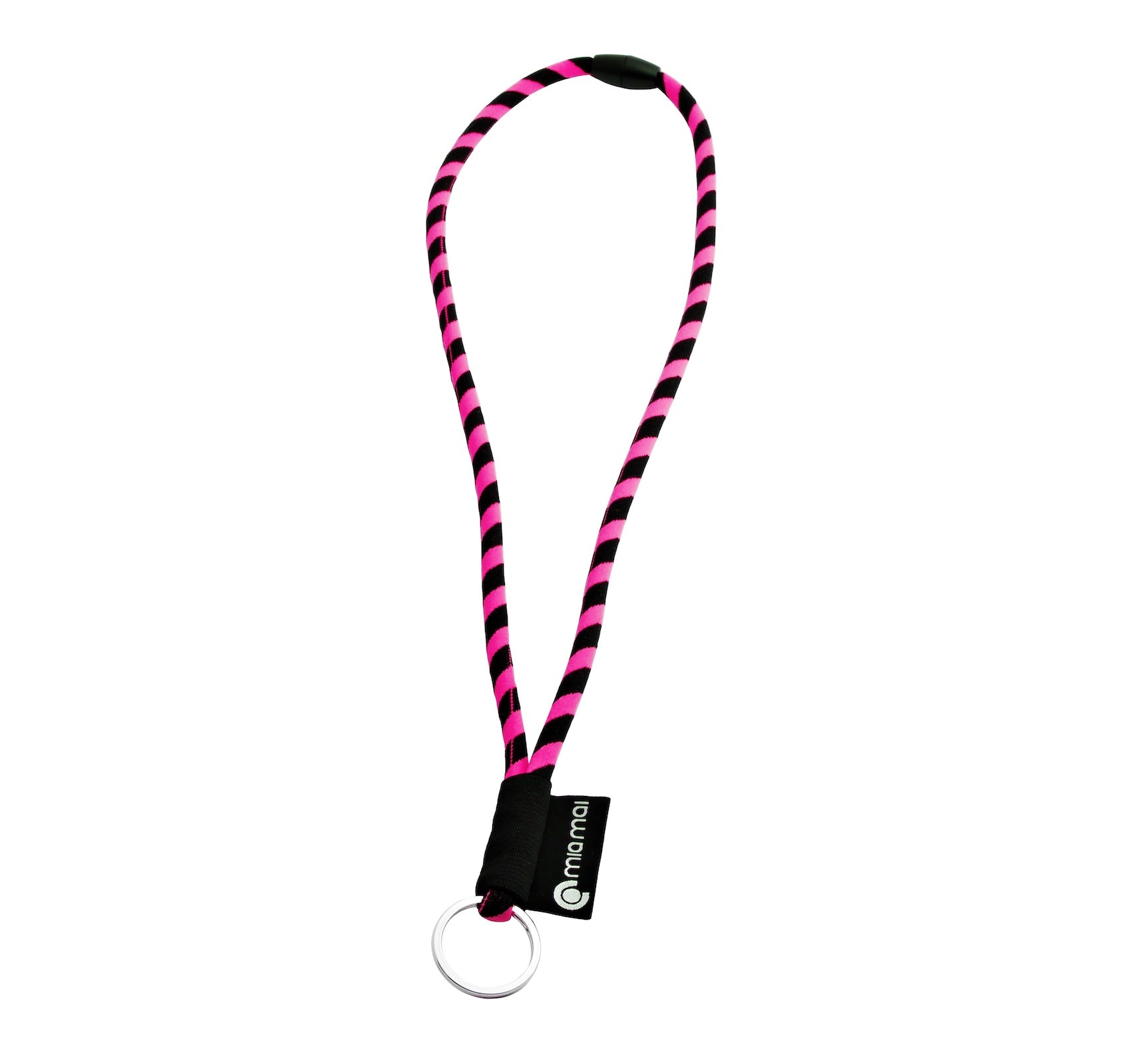 mia mai Tubular Schlüsselband mit Sicherheitsverschluss 45 cm