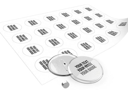 Ruck Zuck Magnetbuttons für Kleidung mit A4-Buttonpapier - mia mai