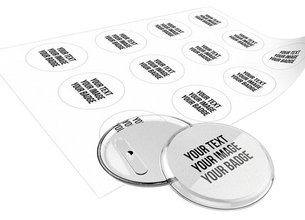 Ruck Zuck Magnetbuttons für Kühlschrank mit A4-Buttonpapier - mia mai